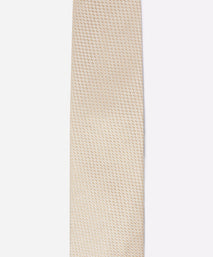 Gold Yellow Tonal Textured Woven Silk Tie