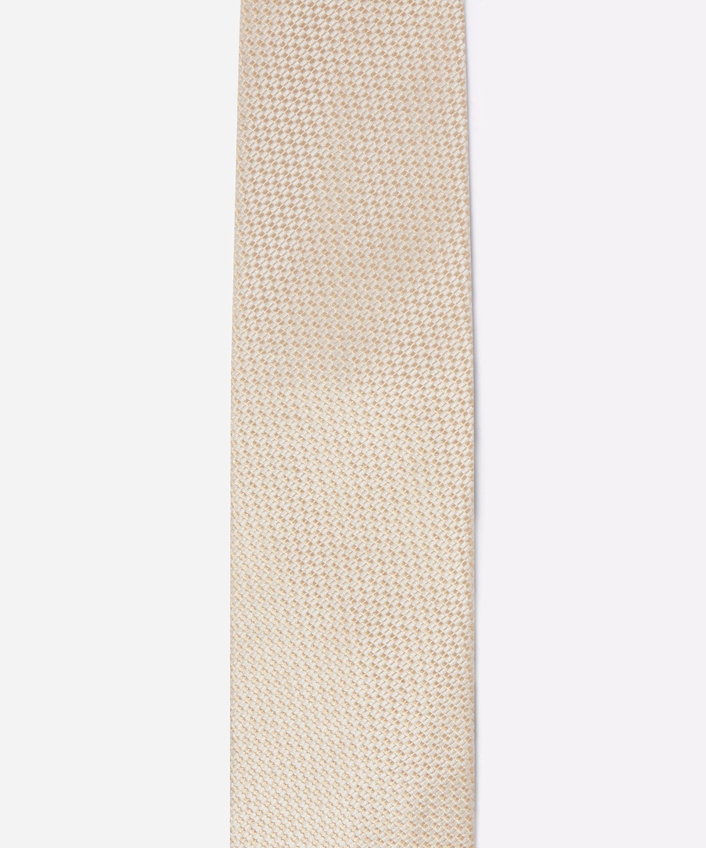 Gold Yellow Tonal Textured Woven Silk Tie