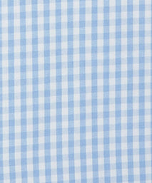 Pale Blue & White Slim Fit Core Poplin Gingham Formal Shirt