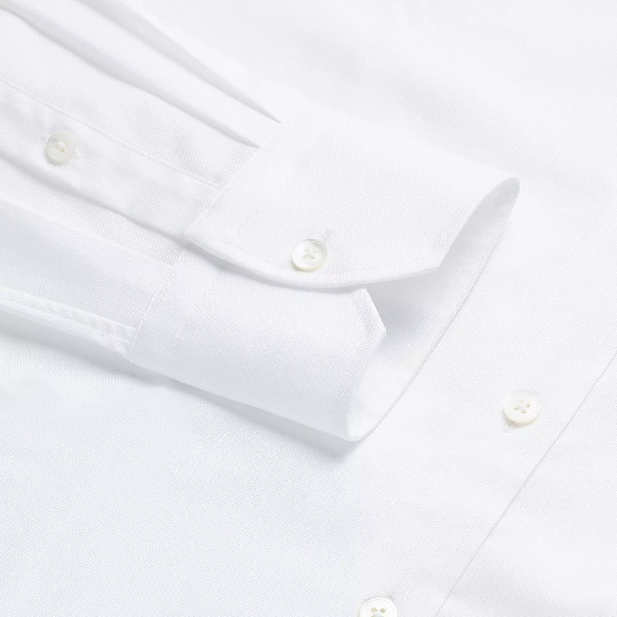 White Tailored Fit Royal Oxford Formal Shirt