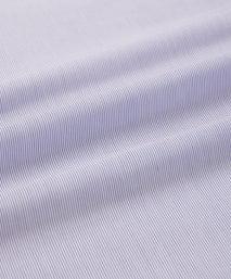 Deep Blue & White Slim Fit Pin Stripe Formal Shirt